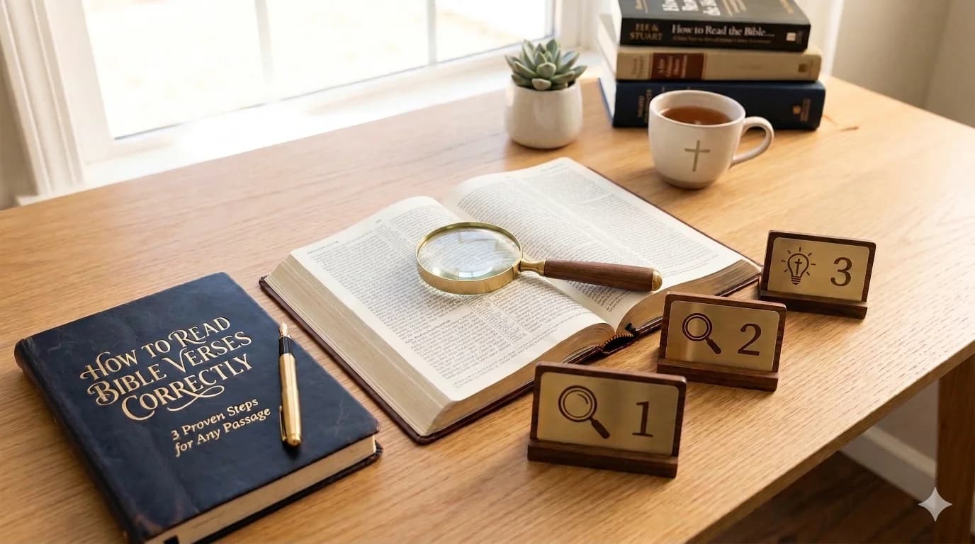 How to Read Bible Verses Correctly: 3 Proven Steps for Any Passage